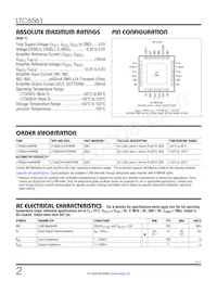 LTC6561HUF#TRPBF Datasheet Page 2