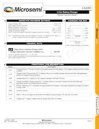 LX2203CLD-TR Datasheet Pagina 2
