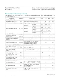 MAX14731EWV+ Datasheet Page 4