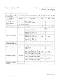 MAX14746BEWA+ Datasheet Pagina 4