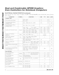 MAX17007AGTI+TGB4 Datasheet Pagina 4