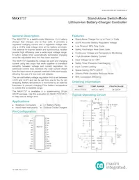 MAX1737EEI+TGC1 Datenblatt Cover