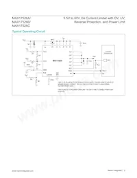 MAX17526AATP+T Datasheet Page 2