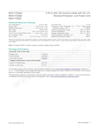 MAX17526AATP+T Datasheet Pagina 3
