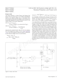 MAX17526AATP+T Datasheet Page 22