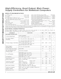 MAX1999EEI+TGC1 Datasheet Page 2