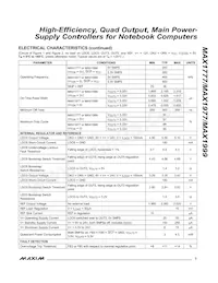 MAX1999EEI+TGC1 Datasheet Page 3