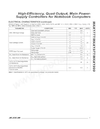 MAX1999EEI+TGC1 Datasheet Page 7