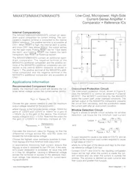 MAX4374TEUB+TG05 Datasheet Pagina 10