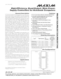 MAX8734AEEI+TG104 Datenblatt Cover