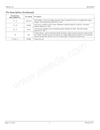 MIC38300HYHL-TR Datasheet Page 3