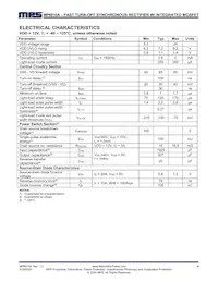 MP6910AGS-Z Datasheet Pagina 4