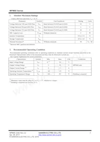 MPM82 Datasheet Pagina 3