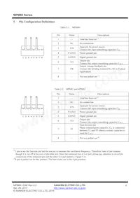 MPM82 Datasheet Pagina 6