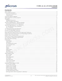 MT47H64M8SH-25E AIT:H Datasheet Page 3