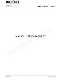 MX29GL128EUT2I-11G Datasheet Copertura