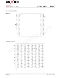 MX29GL128EUT2I-11G Datenblatt Seite 3