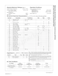 NM93CS06N Datasheet Pagina 4