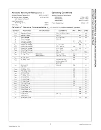 NM93CS66N Datasheet Pagina 3