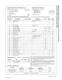 NM93CS66N Datasheet Pagina 4