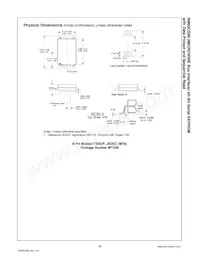 NM93CS66N Datasheet Pagina 12