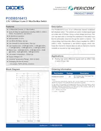 PI3DBS16413ZHEX-55 Datenblatt Cover