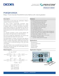 PI3EQX12902AZLEX Datasheet Cover