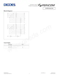 PI3PCIE3412AZLEX Datasheet Pagina 2