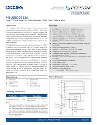 PI5USB30213AXEAEX Datasheet Copertura