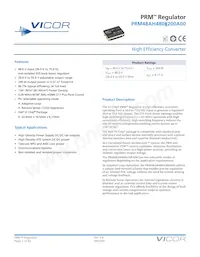 PRM48AH480M200A00 Datasheet Cover