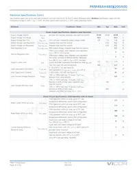PRM48AH480M200A00 Datasheet Page 6