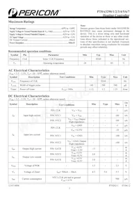 PT8A3295PEX Datasheet Page 3