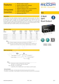 RD-2424D/HP Datasheet Cover