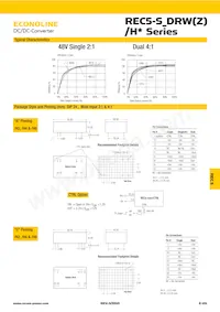 REC5-4815DRWZ/H6/A/SMD/CTRL數據表 頁面 3