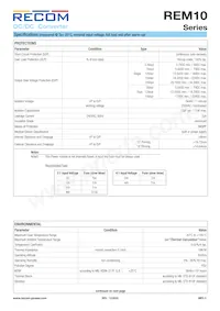 REM10-4815DW/A/CTRL Datasheet Page 3