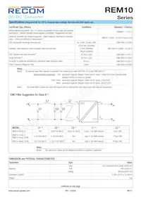 REM10-4815DW/A/CTRL Datasheet Pagina 5