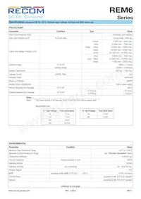 REM6-4815DW/A/CTRL Datasheet Page 3