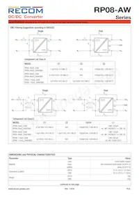 RP08-1103.3SAW/SMD Datasheet Pagina 6