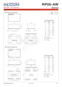 RP08-1103.3SAW/SMD Datasheet Pagina 7