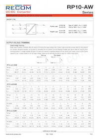 RP10-4815DAW/XC-HC Datasheet Pagina 3