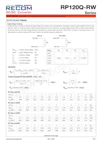 RP120Q-11005SRW/P-HC Datasheet Pagina 6