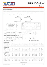RP120Q-11005SRW/P-HC數據表 頁面 6