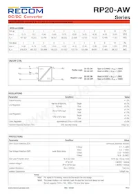 RP20-4815DAW/N-HC Datasheet Page 4