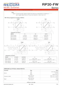 RP30-4815DFW/N-HC Datasheet Pagina 6
