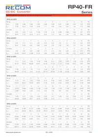 RP40-11024DFR/N-HC Datasheet Page 4