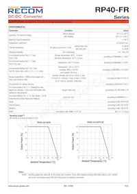 RP40-11024DFR/N-HC Datasheet Page 6