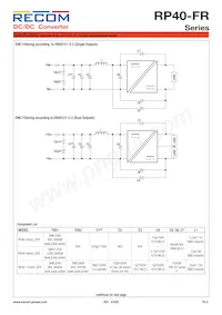 RP40-11024DFR/N-HC Datasheet Page 8