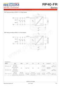 RP40-11024DFR/N-HC Datasheet Pagina 8