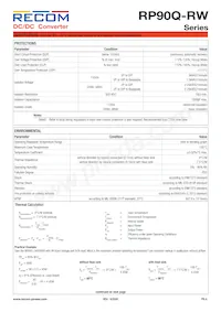 RP90Q-11048SRW/P-HC Datasheet Pagina 8