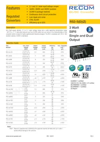 RS3-483.3DZ/H3 Datasheet Copertura